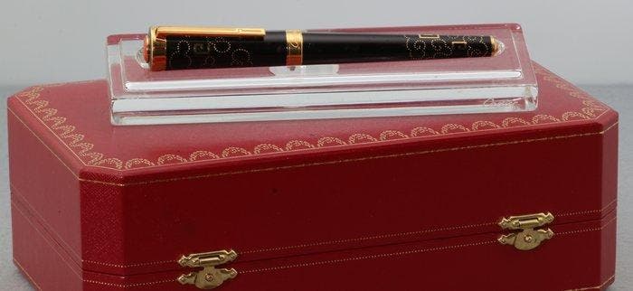 Cartier - Exceptional limited edition art deco chinese, Verzamelen, Pennenverzamelingen
