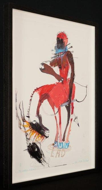 Kinki Texas (Holger Meier, 1969) - Original Werk in Gouache