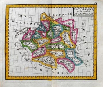 Europa - Oost-Europa / Polen / Litouwen / Vilnius / Warschau, Livres, Atlas & Cartes géographiques