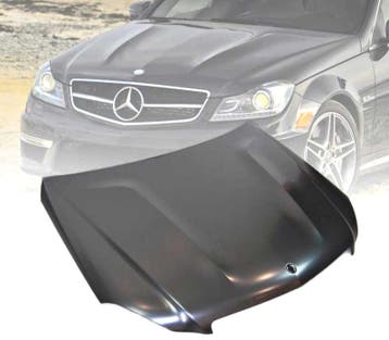 Capot Pour Mercedes W204 C204 Look C63 11-13 Métal, Autos : Pièces & Accessoires, Verzenden