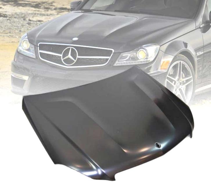 Capot Pour Mercedes W204 C204 Look C63 11-13 Métal, Auto-onderdelen, Carrosserie, Verzenden