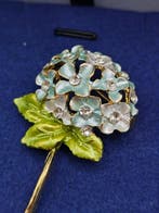 Sans prix de réserve - Broche Plaqué or, Argent, Argent, Bijoux, Sacs & Beauté, Bijoux anciens