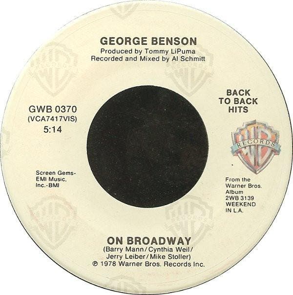 George Benson - On Broadway / Lady Blue, Cd's en Dvd's, Vinyl | Pop, Gebruikt, Verzenden