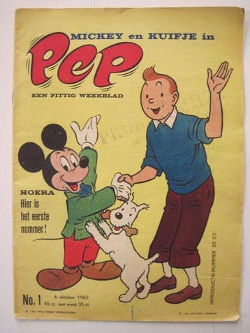 Pep 1e jaargang (1962), 2e jaargang (1963) compleet - 65, Boeken, Nieuw