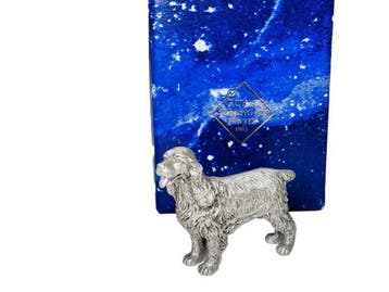 Veiling - Royal Selangor | Cocker Spaniel |  Tinnen Sculptuu, Antiquités & Art, Antiquités | Étain