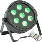 Ibiza Thinpar 7x6-RGBW Extra Platte Par Projector 7x 6W, Muziek en Instrumenten, Nieuw