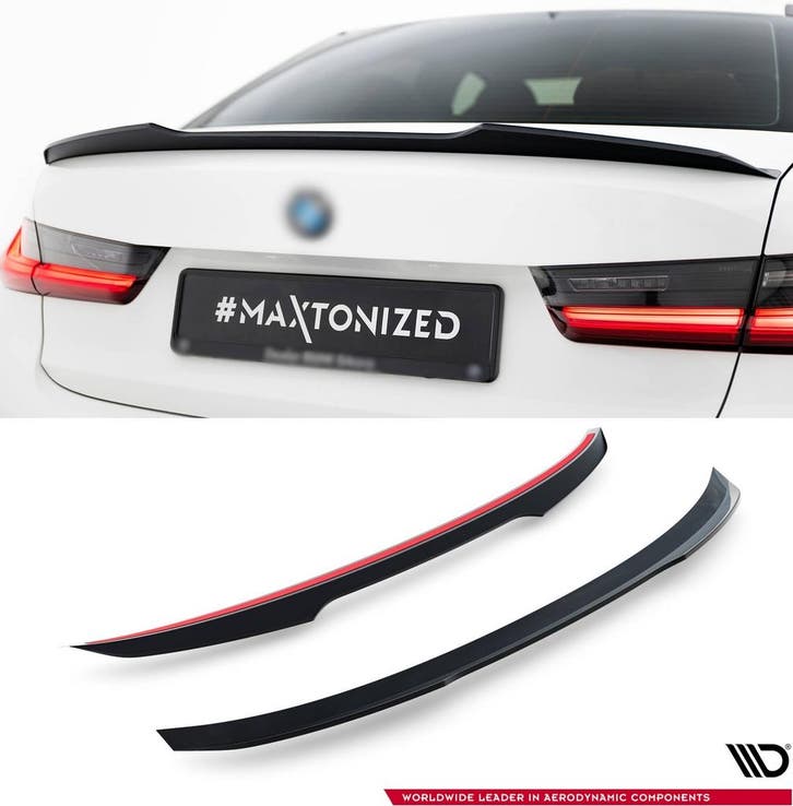 Achterklep Spoiler Extension voor BMW 3 serie G20 M Pack, Auto diversen, Tuning en Styling, Ophalen of Verzenden