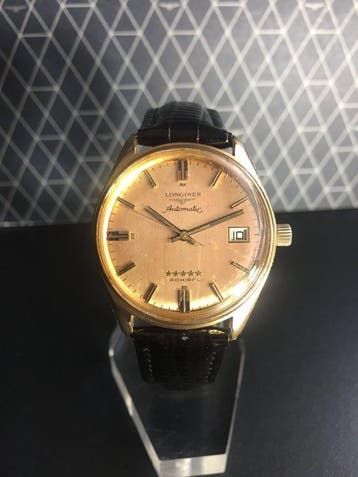 Longines - Admiral Automatic Date GP 18k - Zonder
