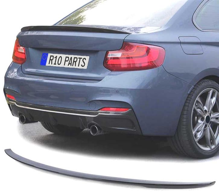 AILERON BECQUET LAME COFFRE BMW F22 F23 LOOK M PERFORMANCE N, Auto-onderdelen, Carrosserie, Verzenden
