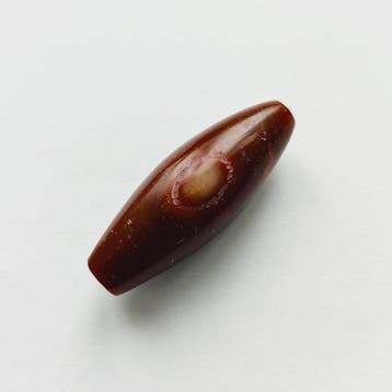Oud Tibetaans/Nepalees Natuurlijke bandagaat Kralen-talisman, Antiek en Kunst
