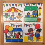 Educo Puzzel kermis (4 puzzeltjes), Boeken, Verzenden, Nieuw