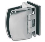 Douchedeurscharnier Atlantica 90° glas-glas-Mat verchroomd, Doe-het-zelf en Bouw, Deuren en Vliegenramen, Verzenden, Nieuw