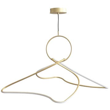101 Copenhagen Ghost Chandelier, Mini - Gold - Hanglamp -, Overige materialen, 50 tot 75 cm, Verzenden, Zo goed als nieuw