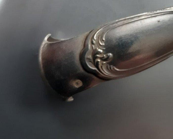 Pince à sucre - Argent 925 - 1850-1900, Antiquités & Art, Antiquités | Argent & Or