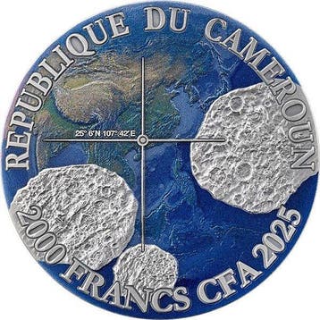 Kameroen. 2000 Francs 2025 Republic of Cameroon 2000 francs