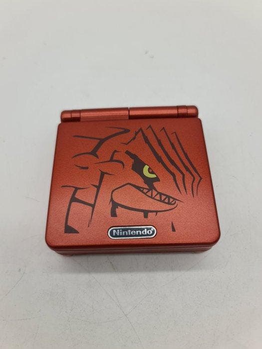 Nintendo - Gameboy Advance SP - Limited Pokémon GROUDON, Games en Spelcomputers, Spelcomputers | Overige Accessoires