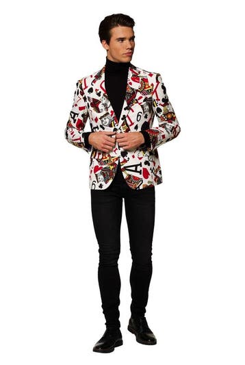 Casino Speelkaarten Blazer Heren OppoSuits, Verzenden, Nieuw