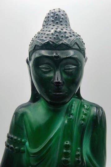 Curt Schlevogt - Heinrich Hoffmann - Figuur - Buddha vetro, Antiquités & Art