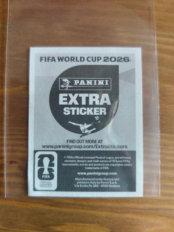Panini Lionel Messi Silver Extra sticker - 1 Sticker -, Nieuw