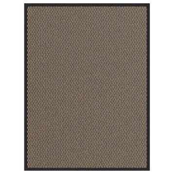 vidaXL Deurmat 90x120 cm bruin, Verzenden, Nieuw