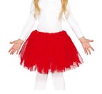 Tutu Kind Rood 31cm, Verzenden, Nieuw