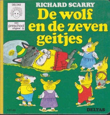 Wolf en zeven geitjes 9789024328116 Scarry, Verzenden, Scarry