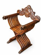 pieghevole - Stoel - Hout - Stoel Dante Alighieri