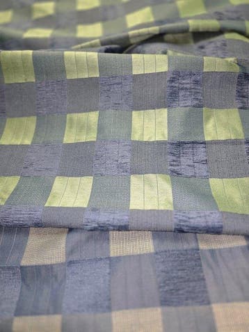 San leucio double face con parti brillanti e in velluto