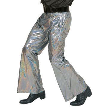 Disco 70S Broek Zilver Heren, Verzenden