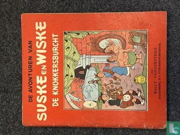 Suske en Wiske - De knokkersburcht - 1954, Boeken, Eén stripboek, Verzenden, Gelezen, Vandersteen, Willy.