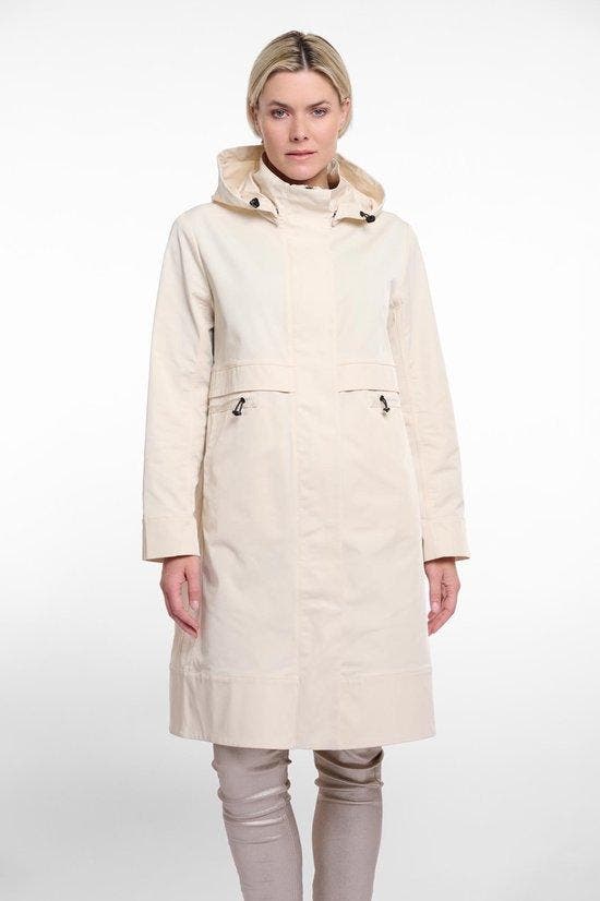Rino&Pelle Kimi parka beige Maat 44 (Jassen, Dameskleding), Kleding | Dames, Jassen | Winter, Nieuw, Verzenden