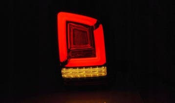 LED achterlichten knipperlicht Red Smoke, Verzenden