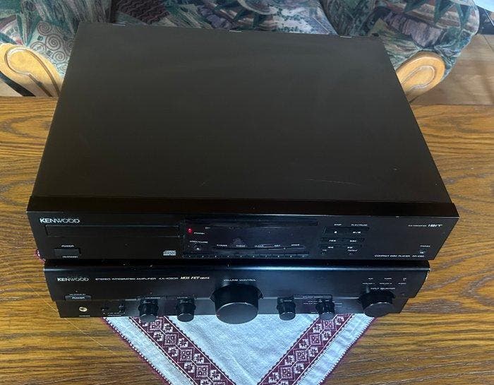 Kenwood - KA-4050R (versterker) + DP-1080 (CD-speler), TV, Hi-fi & Vidéo, Radios