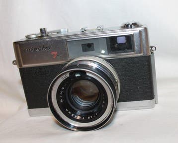 Minolta Hi-Matic 7s avec Rokkor- PF 1.8/45mm | Appareil, Audio, Tv en Foto, Nieuw