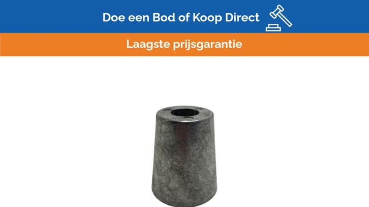 Bieden: Zink Anode Kit PRP-800405 for 50 mm Propeller Shaft, Watersport en Boten, Bootonderdelen, Ophalen of Verzenden