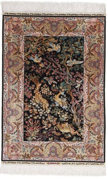 Silk Hereke Signed Ozipek Carpet with 10/10 Quality - Pure, Nieuw