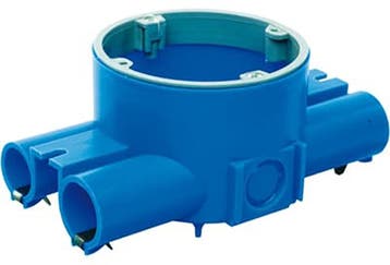 Boîte De Jonction Creuse De 50mm Avec Entrées De Câble, Verzenden