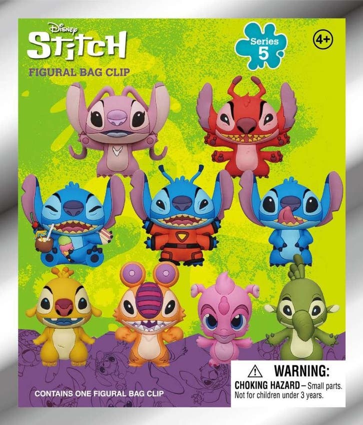 Lilo & Stitch Series 5 PVC Rugzak Clip, Verzamelen, Disney, Nieuw, Ophalen of Verzenden