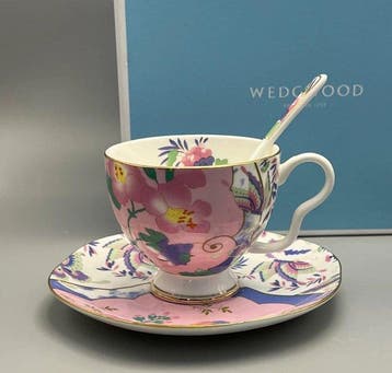 Wedgwood - Service à café (4) - Butterfly Bloom Bone China