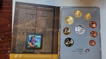 Slowakije. Proof Set 2012/2018 (3 sets) (Zonder
