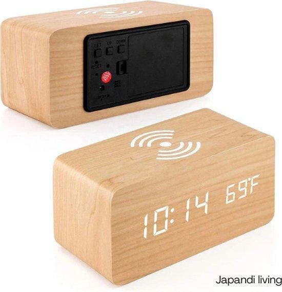 2dekans | Home & Comfort - alarm clock - wireless charging, Electroménager, Électroménager & Équipement Autre, Enlèvement ou Envoi
