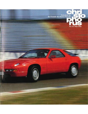 1988 PORSCHE CHRISTOPHORUS MAGAZINE 212 DUITS
