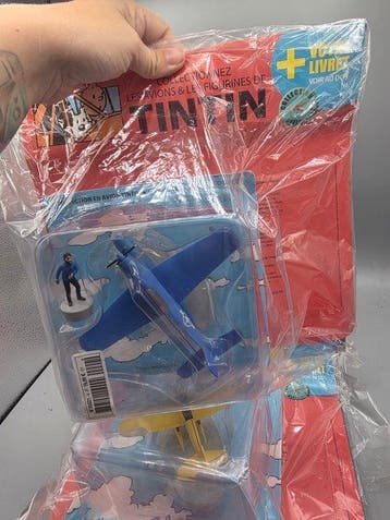 Moulinsart - Speelgoed Avion Tintin n°5 4 et 3