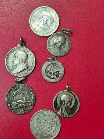 Wereld. Collection of coins and medals incl. restrike