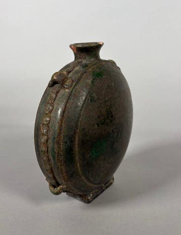 Oud Chinees, Tang-dynastie Terracotta Gourde Bianhu van een