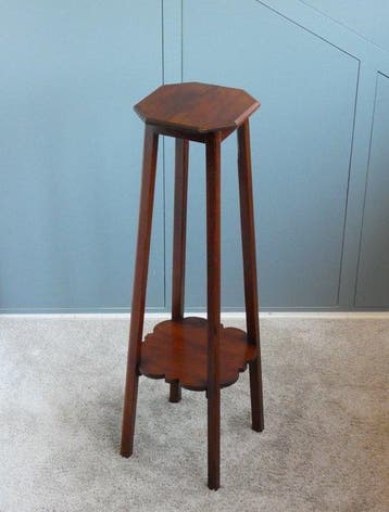 Plantentafel - Hoge Bijzettafel (94 cm) - Hout