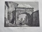Domenico Amici (1808-1871) - Lot. of 2 Arco di Gallieno e, Antiek en Kunst, Antiek | Overige Antiek