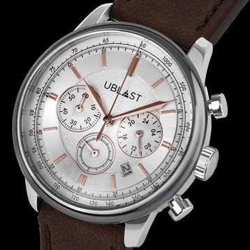 Ublast - Noble Chronograph - Sapphire Glass - REF.UBNOB40SV