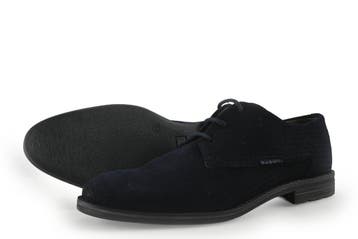 Bugatti Veterschoenen in maat 41 Blauw, Kleding | Heren, Schoenen, Bugatti, Zo goed als nieuw, Veterschoenen, Verzenden