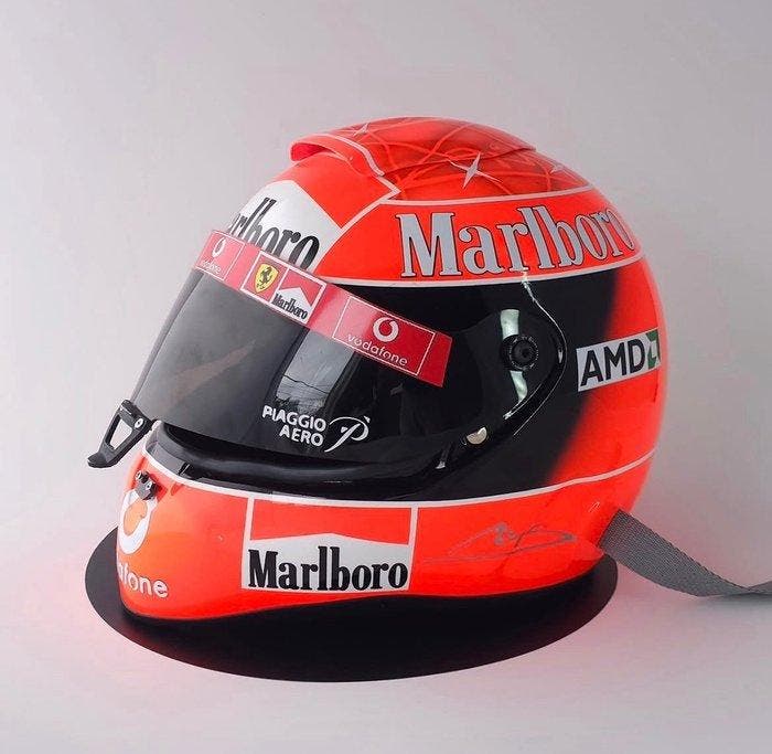 Ferrari - Michael Schumacher - 2000 - Replica-helm, Collections, Marques automobiles, Motos & Formules 1